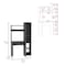 Tuhome 17.8 in. D X 63.9 in. H, 38.7 in. W X Laminate, Smokey Oak ELV5202 - alternate 3